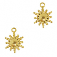 Colgantes Acero Inox sol Oro