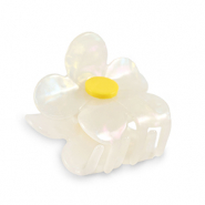 Accesorios pinza para el pelo flor Blanco
