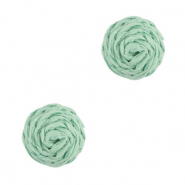 Colgantes Rafia 12mm Verde menta