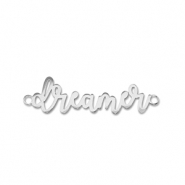 Colgantes Acero Inox entrepieza ''dreamer'' Plateado