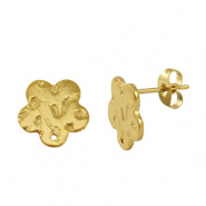 Pendientes Acero Inox Dorado