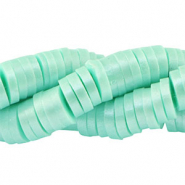 Abalorios Katsuki 6mm Menta delicado-revestimiento pearl shine