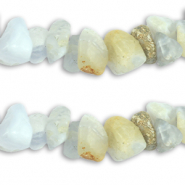 Abalorios chips Ágata Lila