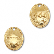 BY31&reg; Colgante Acero inox n&uacute;meros angelicales 444 / protection Dorado