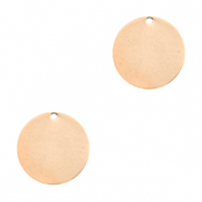 Colgante met&aacute;lico Designer Quality para ImpressArt 12mm Oro rosado (sin n&iacute;quel)