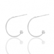 Fornituras met&aacute;licas DQ criollas 16mm Plata vieja (sin n&iacute;quel)