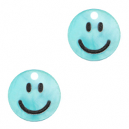Colgantes Plexx smiley Azul tiffany brillante