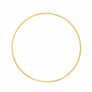 Fornituras metálicas DQ anillo cerrado 25mm Dorado (sin níquel)