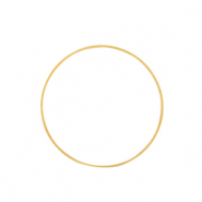 Fornituras metálicas DQ anillo cerrado 20mm Dorado (sin níquel)