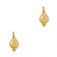 Colgantes met&aacute;licos DQ gota Dorado (sin n&iacute;quel)