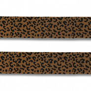Bandana leopardo Marrón-negro