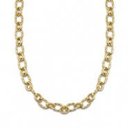 Cadenas Acero Inox con eslab&oacute;n retorcido Dorado