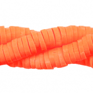 Abalorios Katsuki 6mm Naranja ne&oacute;n