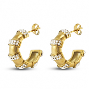 Pendientes Acero Inox Dorado