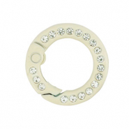 Fornituras coloridas anilla de llavero Blancuzco