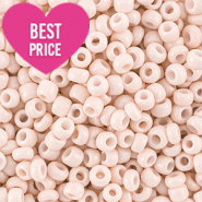 Rocalla cristal 12/0 (2mm) Beige durazno