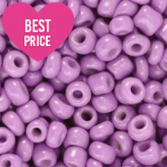 Rocalla cristal 8/0 (3mm) P&uacute;rpura orqu&iacute;dea