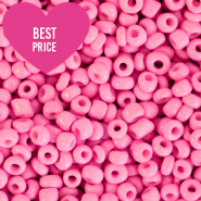Rocalla cristal 8/0 (3mm) Rosa intenso