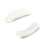 Entrepiezas de piedra natural Piedra de luna Blanco lechoso