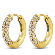 Pendientes Acero Inox criollas Dorado