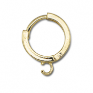 Metal TQ lat&oacute;n criolla con anilla Dorado