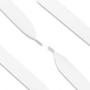 Cord&oacute;n de zapato trendy de organza Blanco