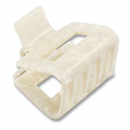 Accesorios pinza para el pelo Blanco