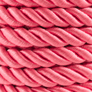 Cordón trendy espiral 10mm Rojo claro