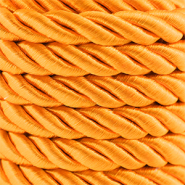 Cordón trendy espiral 10mm Naranja