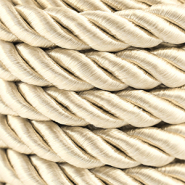 Cordón trendy espiral 10mm Dorado champagne