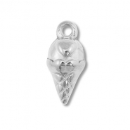 Colgantes Acero Inox helado Plateado