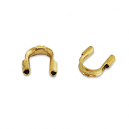 Fornituras Acero Inox protector de alambre / protector de hilo Dorado