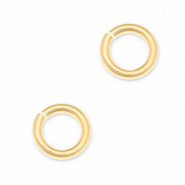 Fornituras metálicos DQ anillas Dorado (sin níquel)