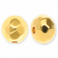 Abalorios metálicos DQ faceteada 6mm Dorado (sin níquel)