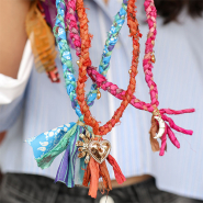 Nuevo Descrube toda la colección de Cintas de seda Nastri di seta sari