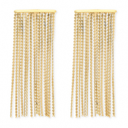 Pendientes Acero Inox Dorado