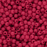 DQ Abalorios acr&iacute;licos 4 mm brillante Fuchsia 17-2031 TCX