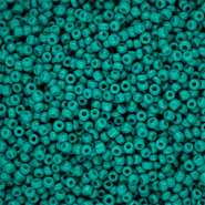 Rocalla cristal 12/0 (2mm) Verde teal