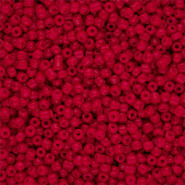 Rocalla cristal 12/0 (2mm) Rojo