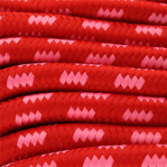 Paracord trendy 8mm Rojo-rosado
