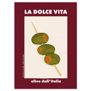 BY31&reg; Tarjetas para joyer&iacute;a "La dolce vita" Rojo burdeos-blancuzco-verde oliva-naranja