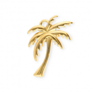 Colgantes Acero Inox palmera Dorado