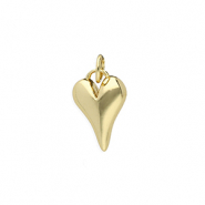 Metal TQ lat&oacute;n colgante coraz&oacute;n Dorado