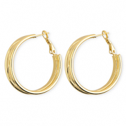 Pendientes Acero Inox criollas Dorado