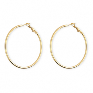 Pendientes Acero Inox criollas Dorado