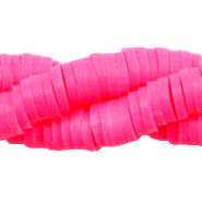 Abalorios Katsuki 6mm Rosa neón