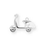 BY31® Colgantes de latón Eco-brass scooter Plateado