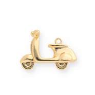 BY31® Colgantes de latón Eco-brass scooter Dorado