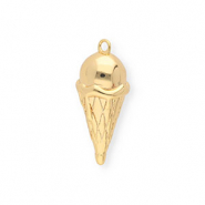 BY31® Colgantes de latón Eco-brass helado Dorado