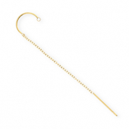 BY31&reg; Fornituras Acero Inox pendientes con anilla Dorado